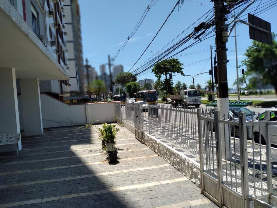 Appartamento Excelente Localizacao O Mar Na Sua Frente Confira São Vicente Esterno foto