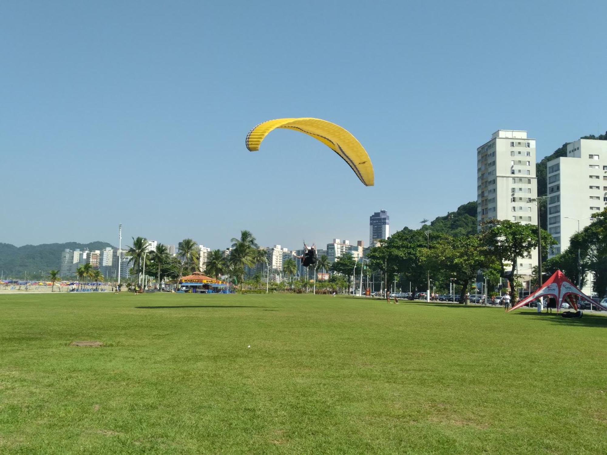 Appartamento Excelente Localizacao O Mar Na Sua Frente Confira São Vicente Esterno foto