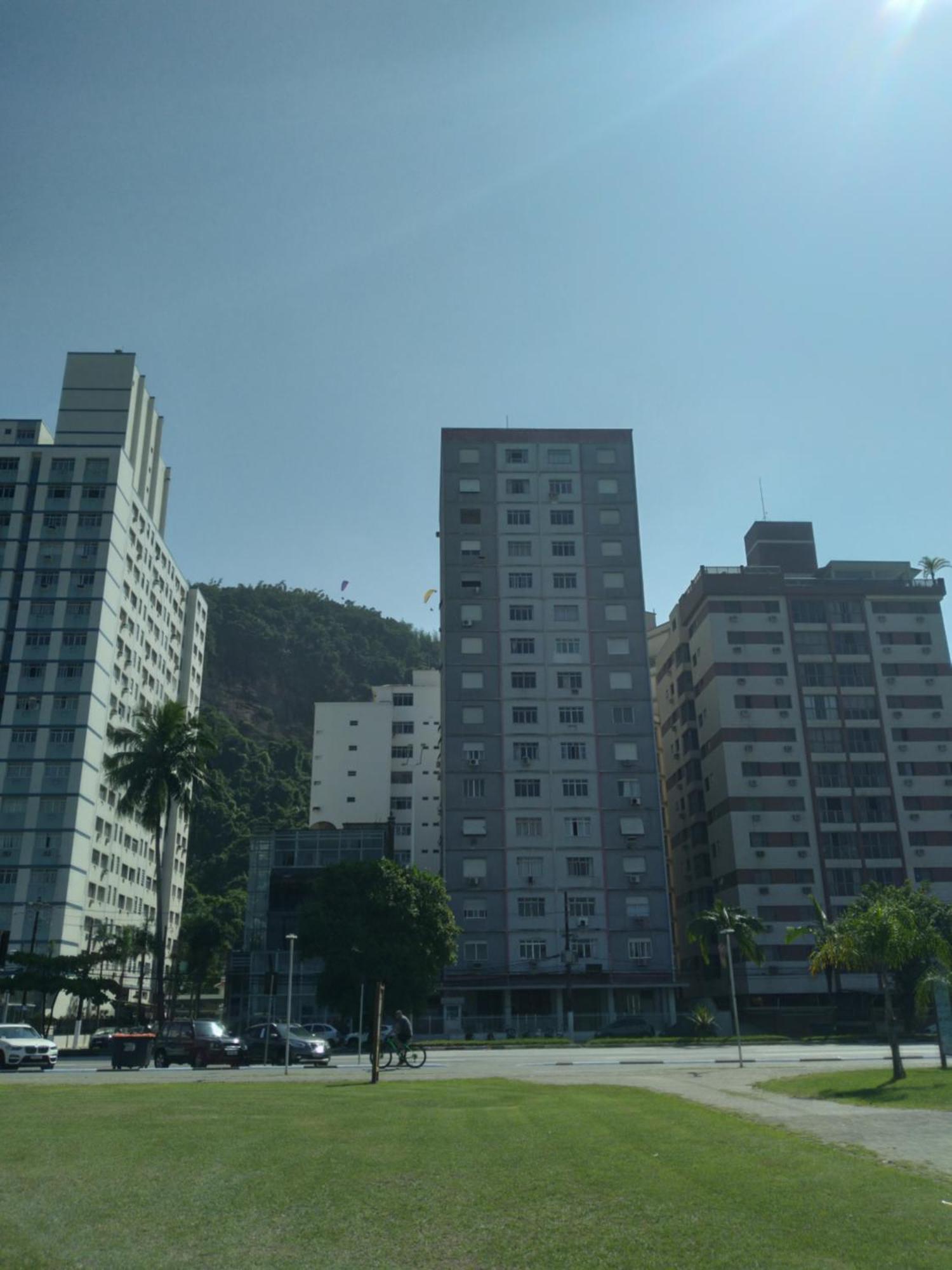 Appartamento Excelente Localizacao O Mar Na Sua Frente Confira São Vicente Esterno foto