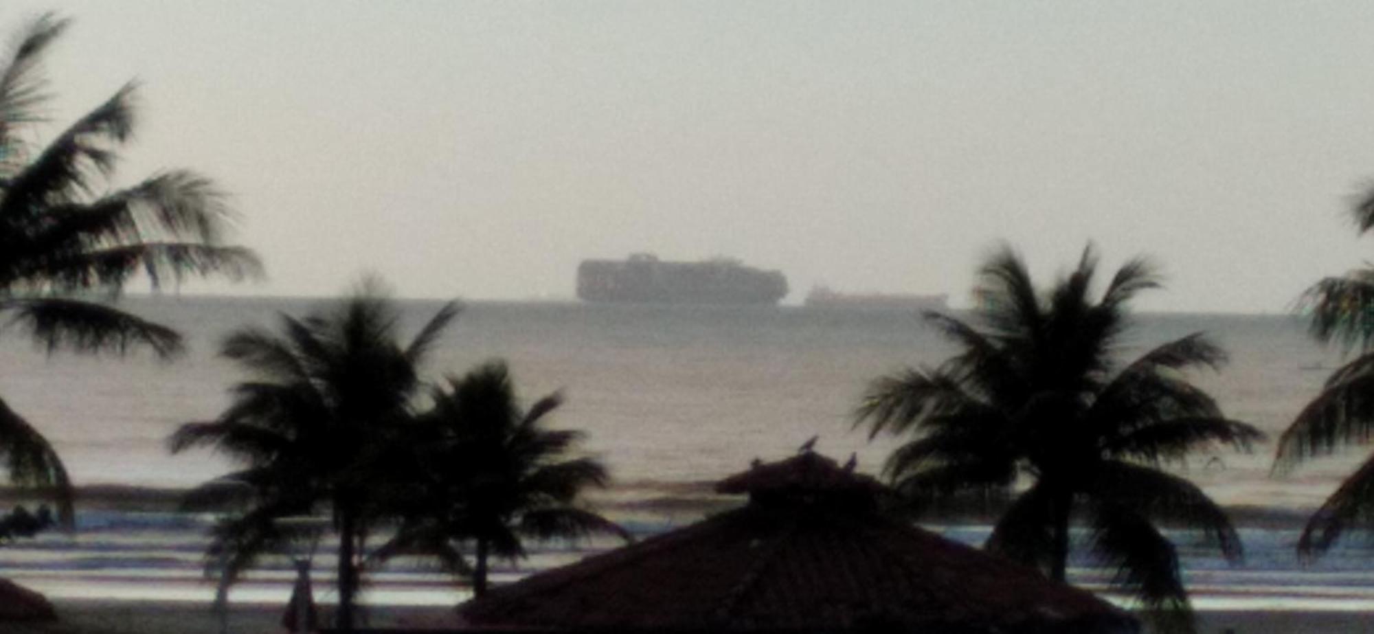 Appartamento Excelente Localizacao O Mar Na Sua Frente Confira São Vicente Esterno foto